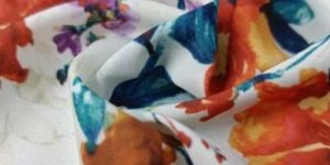 Printed American Crepe Fabric