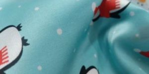 Printed Modal Satin Fabric