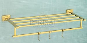 Roden Gold Towel Rack