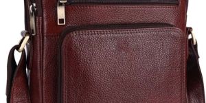 N-575 BRN Leather Sling Bags