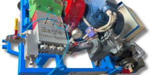 Motorized 1200 Bar Triplex Plunger Hydro Test Pump System