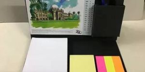 Multipurpose Desk Calendar with Sticky Notes