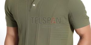 Mens Knitted Half Sleeve T-Shirts