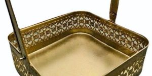 Stylish Metal Hamper Basket