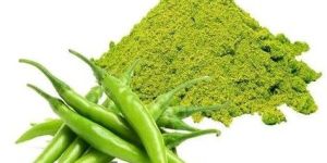Dehydrated Green Chilli Powder