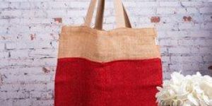 Plain Jute Shopping Bag
