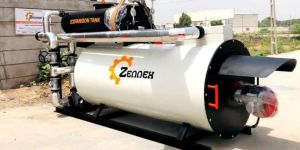 Three Pass Thermic Fluid Heater