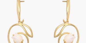 TULIP ENCHANTE SILVER DROP EARRINGS