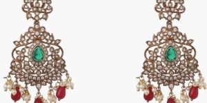 Vaksta Nakshatra CZ Drop Earrings