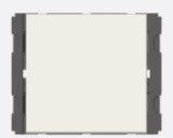 Vertical Palm Switch 6A One-way Single Pole - 2 Module