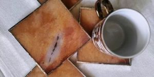 Yellow Quartz Coasters