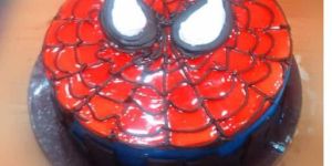 Spider Design Cake