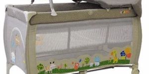 Travel Cot Complete Jungle Beige