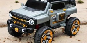 Ultra Jumbo Kids 12V Jeep 5 Motor 3 Seater Remote Control
