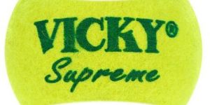 VICKY SUPREME (PACK OF 3) HEAVY TENNIS BALL - DOUBLE COLOUR