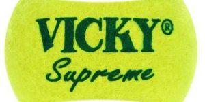 VICKY SUPREME (PACK OF 3) LIGHT TENNIS BALL - FLUORESCENT YELLOW