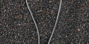 Stainless Steel Guitar Pendant