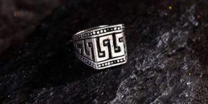 Stylish Silver Plated Ring for Men