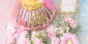 Rose Gold Pumpkin Glass Gift Hampers