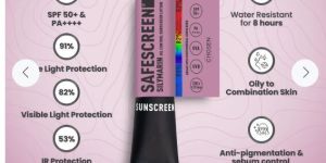 SAFESCREEN Silymarin Oil Control Sunscreen Lotion SPF