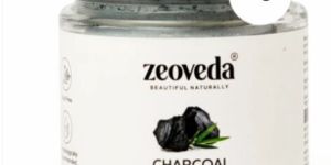 Charcoal Face And Body Scrub with Walnut Granules (150GM)