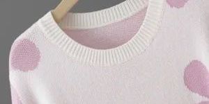 Womens Flat Knits Sweater