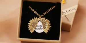 You Are My Sunshine Pendant Necklace