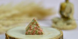 Unakite Pyramid 1 Inch