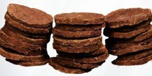 Cow Dung Cakes (Pack of 100 Pieces)