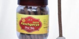 Organic Pure Cow Dung Panchgavya Dhoop Stickes (Pack of 50 Stickes )