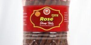 Organic Pure Cow Dung Rose Dhoop Stickes (Pack of 50 Stickes )