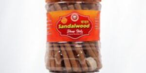 Organic Pure Cow Dung Sandalwood Dhoop Stickes (Pack of 50 Stickes)