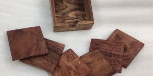 Square Wooden Coaster