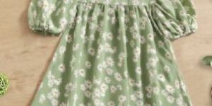 Cotton Girl Baby Printed Frock