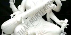 Saraswati Marble Statue
