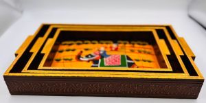 Wooden Painting Tray Set of 3