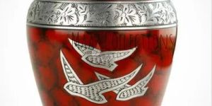 Red Bird Fly Cremation Urns