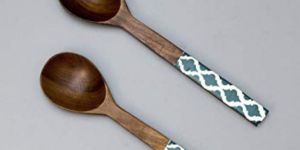 Resin Wood Spoon Set