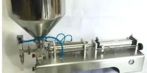 Semi Automatic Single Head Piston Beverage Filling Machine
