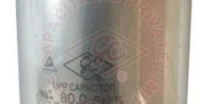 80 MFD 440 VAC Al Cane MPP Capacitor
