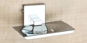 Stainless Steel Platinum Soap Dish