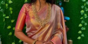 Jyothika Designer Tissue Silk Saree