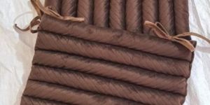 Brown Color Tubular Chair Pad