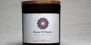 Round Aromatic Glass Candle