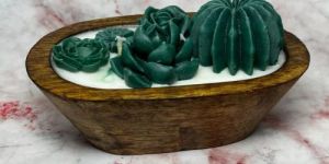 Wooden Jar Scented Candle