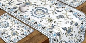 Printed Cotton Table Runner