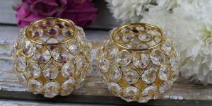 Crystal Candle Holder