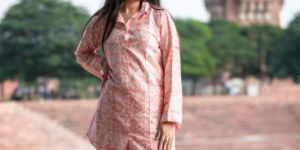 Ladies Printed Cotton Co-Ord Set