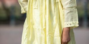 Ladies Pure Cotton a Line Kurti