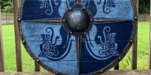 Wooden Viking Shield